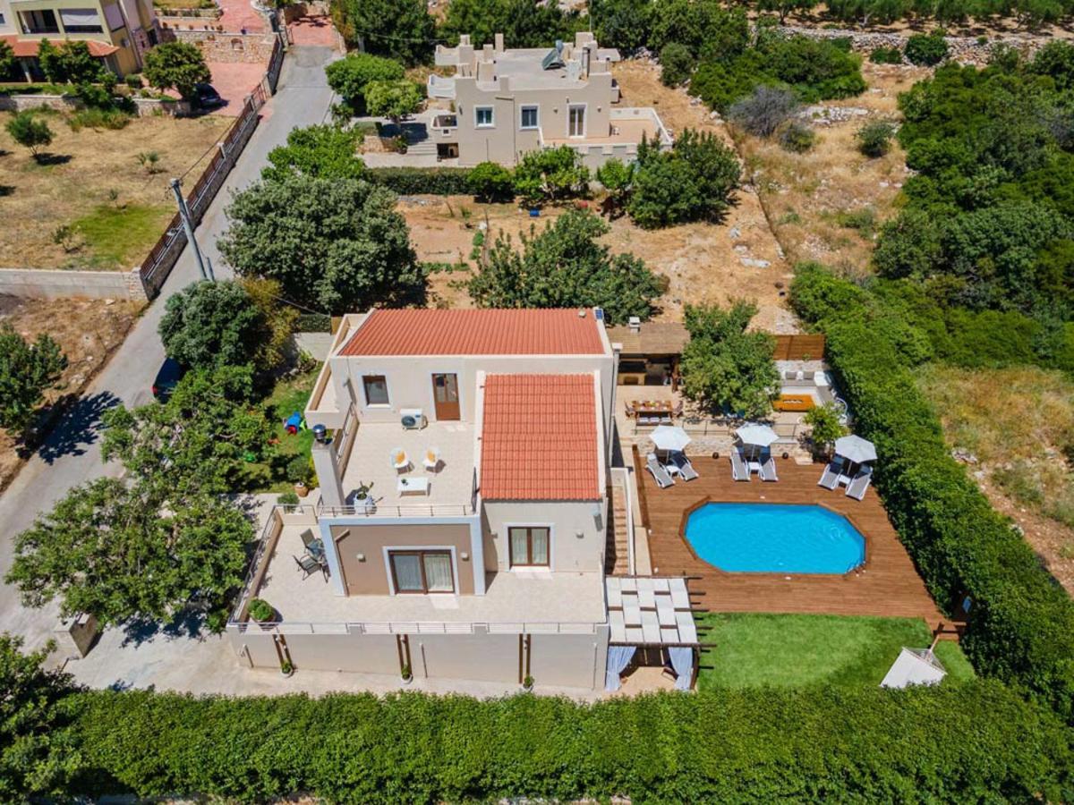 Villa Ellovos With Private Pool ريثيمنو المظهر الخارجي الصورة