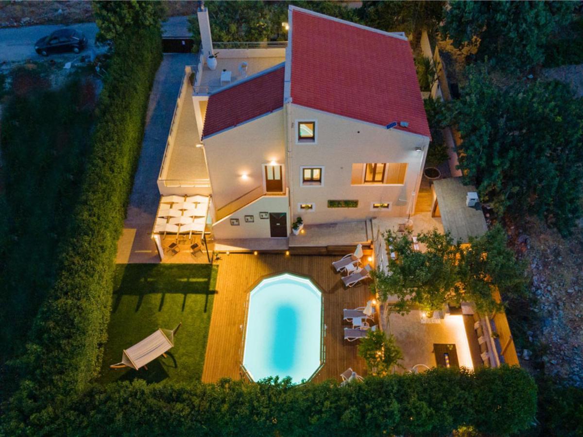 Villa Ellovos With Private Pool ريثيمنو المظهر الخارجي الصورة