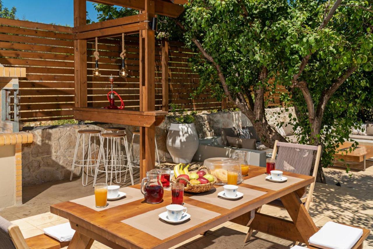 Villa Ellovos With Private Pool ريثيمنو المظهر الخارجي الصورة