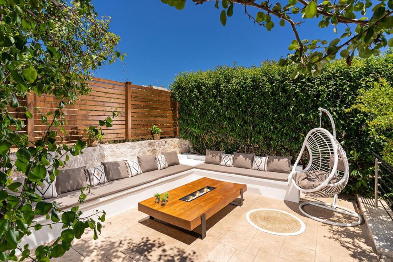 Villa Ellovos With Private Pool ريثيمنو المظهر الخارجي الصورة