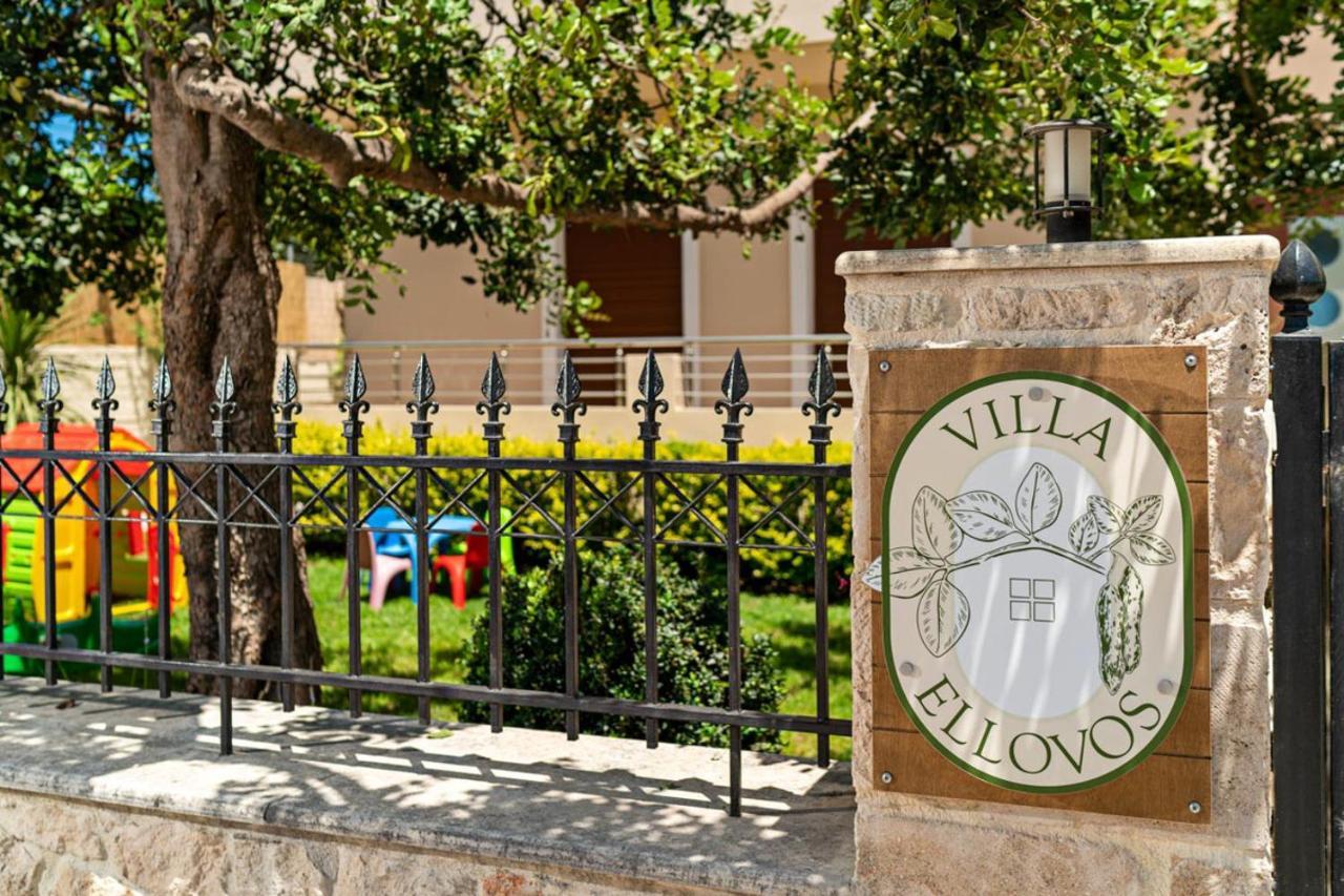 Villa Ellovos With Private Pool ريثيمنو المظهر الخارجي الصورة