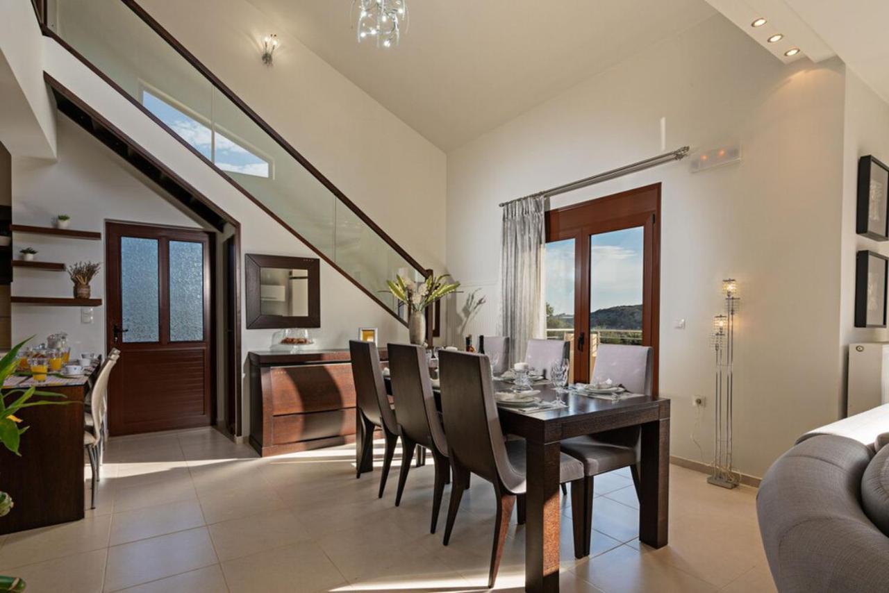 Villa Ellovos With Private Pool ريثيمنو المظهر الخارجي الصورة
