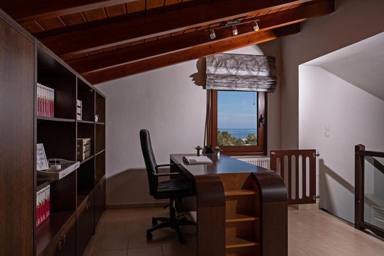 Villa Ellovos With Private Pool ريثيمنو المظهر الخارجي الصورة